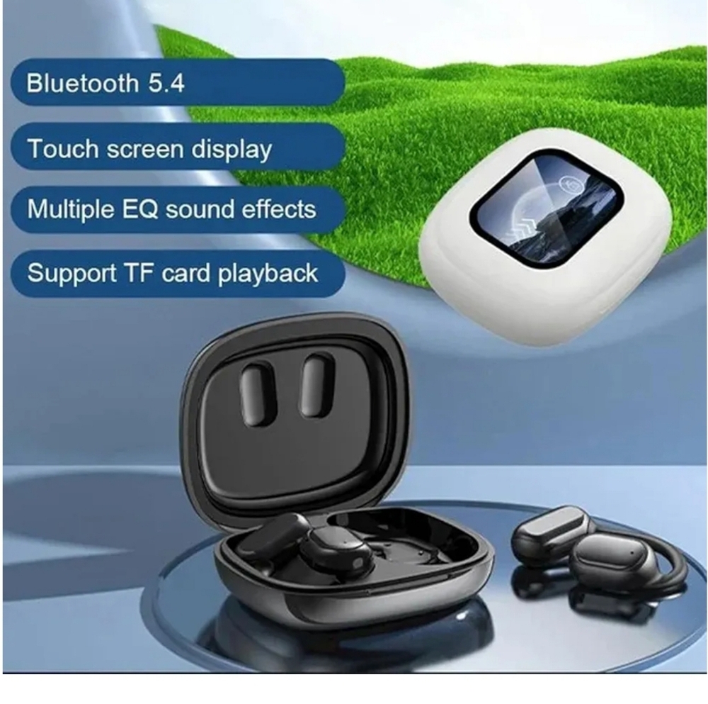 Erazer XP2 wireless earbuds with screen (black/gray) $60